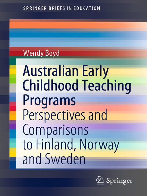 Title details for Australian Early Childhood Teaching Programs by Wendy Boyd - Available
